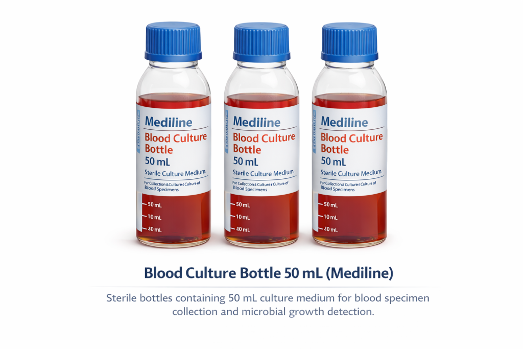 blood culture bottle 50 ml (mediline)